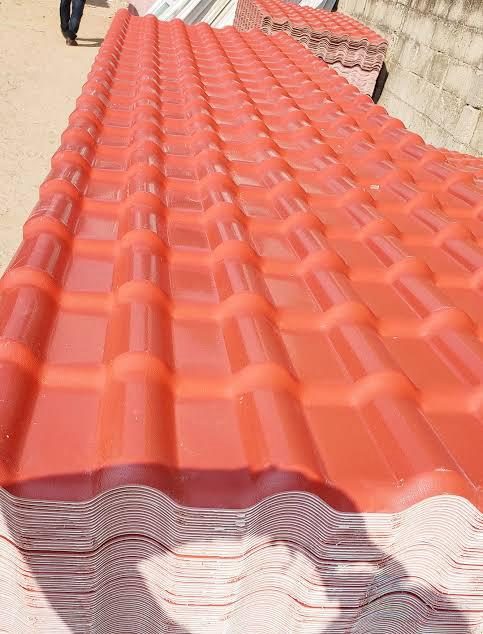 UPVC roofing sheet installation