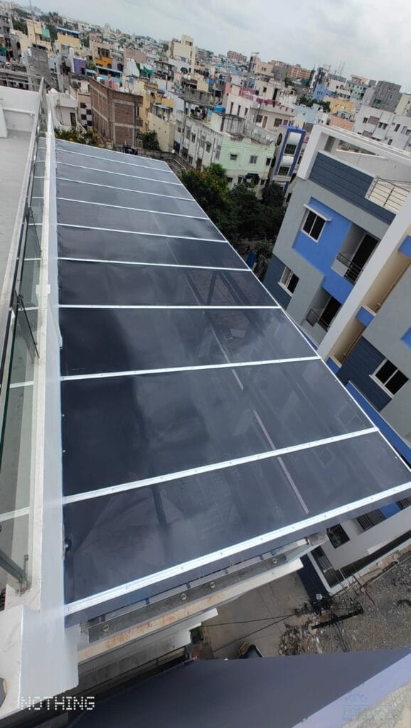Polycarbonate covering project