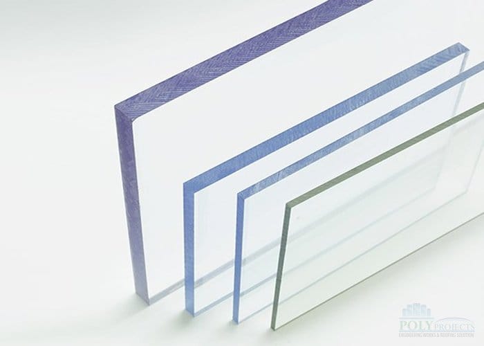 Solid polycarbonate sheet