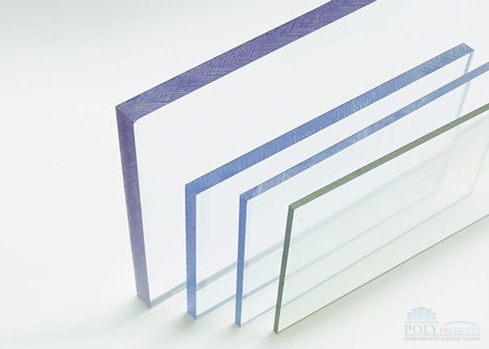 Polycarbonate roofing and skylight sheet